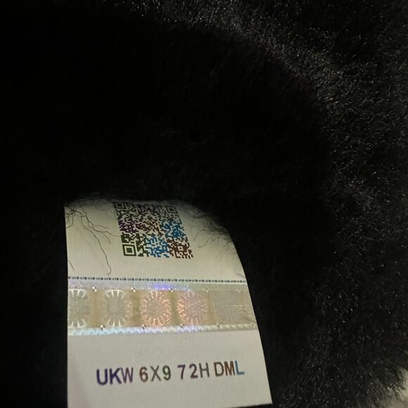 AUTHENTIC UGG Classic Tall Black Suede Shearling Boots – Women’s Size 9– Cozy - Picture 2 of 7